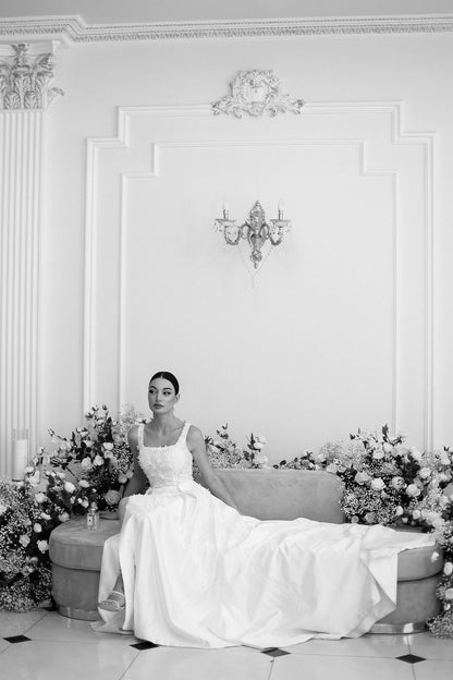 Kate Classic A-line Bridal Gown - Velo Bianco