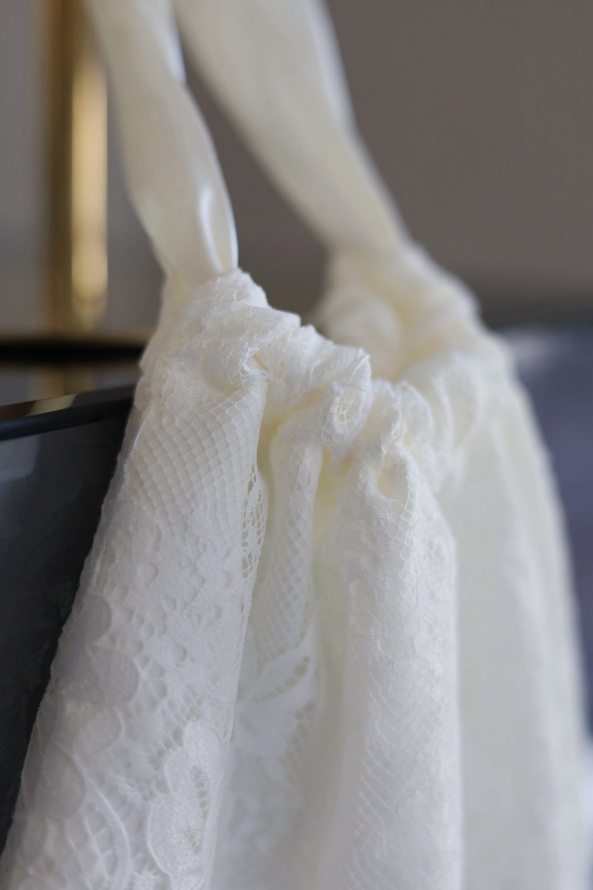 Luxury White Fringe Bridal Bag