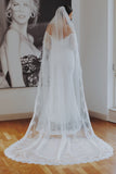 Lace Cathedral Wedding Veil