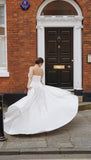 Try At Home - Margot Satin Bridal Gown - Velo Bianco