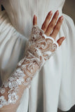 Luxury Lace Appliqué Wedding Sleeves