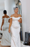 Bridget ~ Satin Corset Bridal Dress