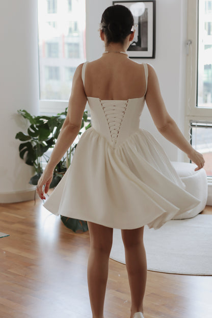 Try At Home -  Hope Mini Basque Waist Bridal Gown