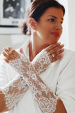 Chantilly Lace Wedding Sleeves