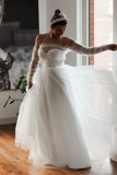 Sample Bridal Tulle Overskirt