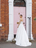 Try At Home - Margot Satin Bridal Gown - Velo Bianco