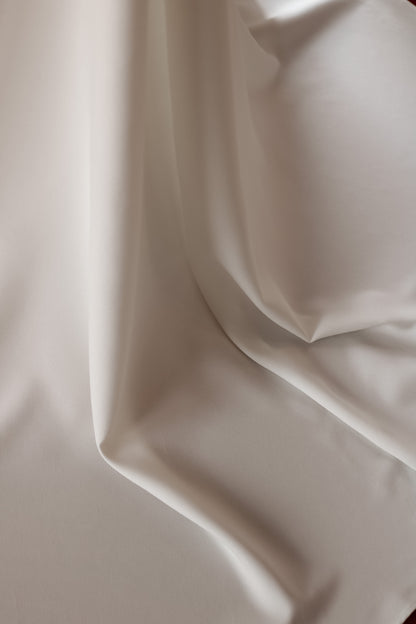 Detachable Crepe Bridal Overskirt - Velo Bianco