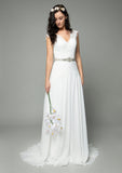 Sample - Boho Bridal Gown - Velo Bianco