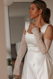 Luxury Fingerless Bridal Gloves