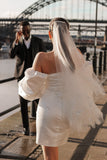 Luxury Fingertips Wedding Veil