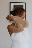 Glitter Detachable Bridal Sleeves