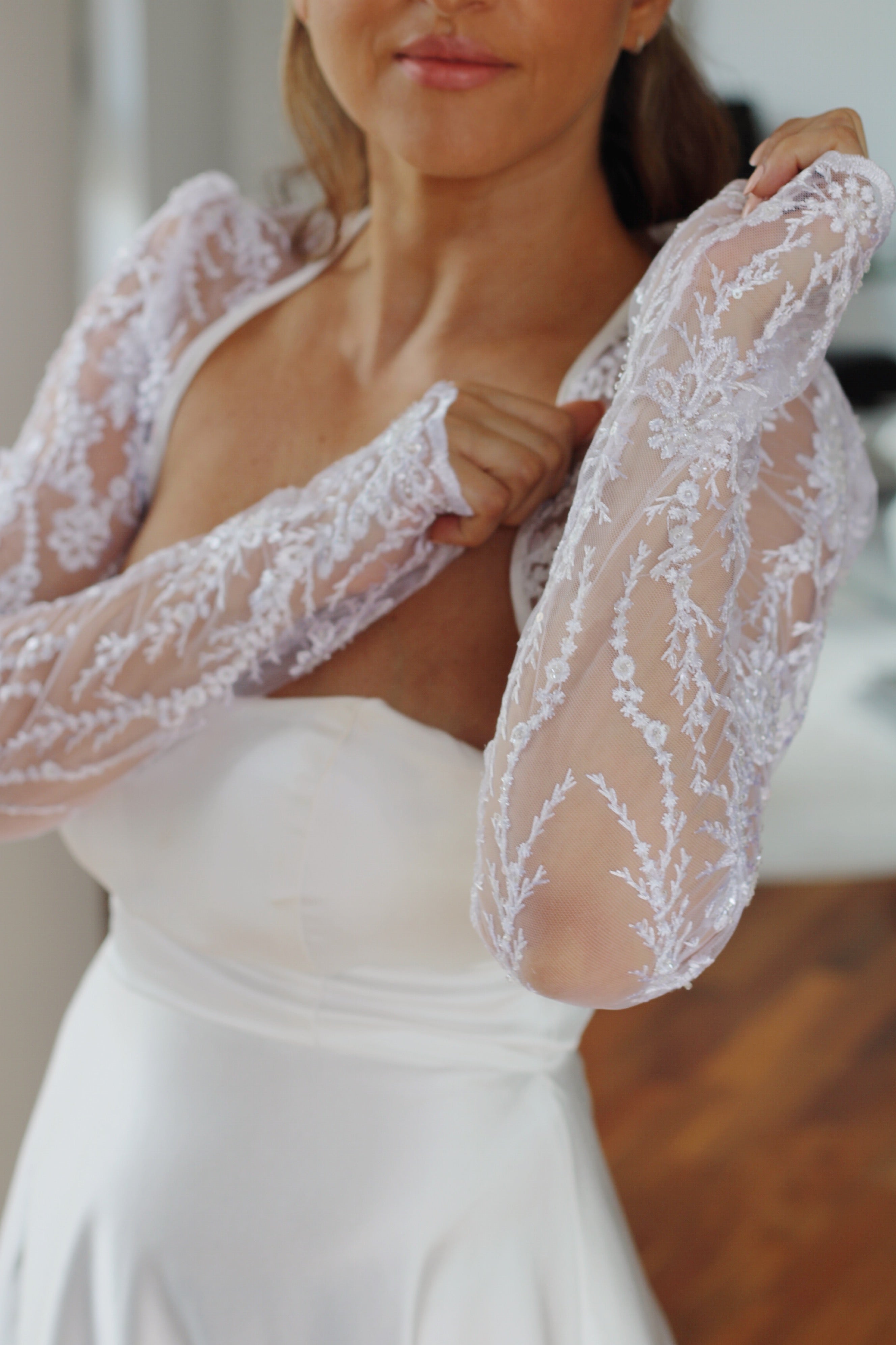 Lace Wedding Bolero /Jacket