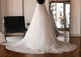 Try At Home - Bridal Organza Overskirt
