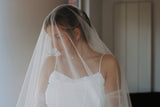 Pearl Tulle Drop Wedding Veil