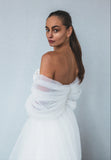 Kimi Bridal Gown with detachable sleeves