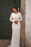 Sample - CHLOE Minimalistic Bridal Gown