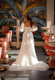 Sample Bridal Chiffon Overskirt