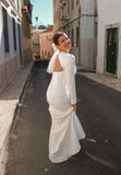 Chloe Satin Wedding Dress