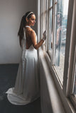Sample - Penelope Satin Bridal Gown