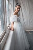 Try At Home - Kimi Bridal Gown with detachable sleeves