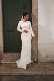 Chloe Satin Wedding Dress