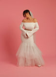 Bridal Ruffled Tulle Skirt