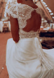 May boho beach wedding dress